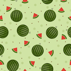 Watermelon seamless wallpaper