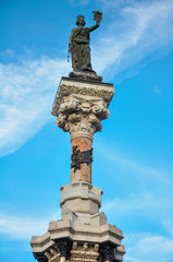 Monumento a los Fueros, Pamplona, Navarra, España