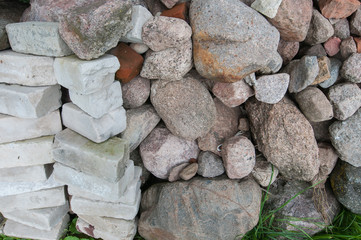 Big pile of stones