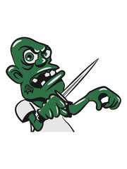 Zombie cool knife dangerous