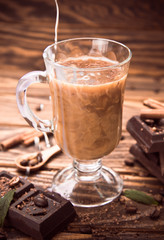 Coffee and chocolate
