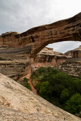 Natural Bridges National Monument in Utah.
