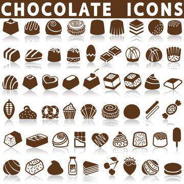 chocolate candy icons