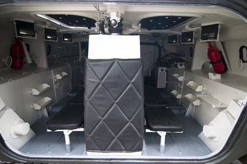 Tank interior