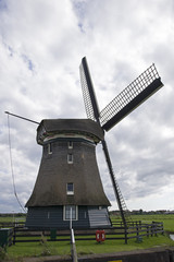 traditional dutch windmill