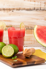 Watermelon smoothies