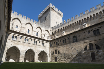 Fototapeta premium Avignone palazzo dei papi