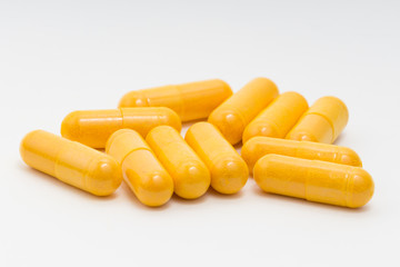 Turmeric Supplement Capsules 