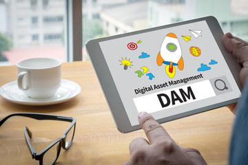 DAM Digital Asset Management Organization