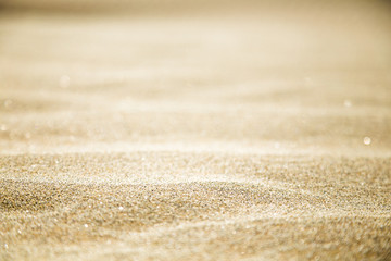 Sand close-up, abstract background.