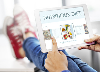 Healthy Foods Wellbeing Lifestyle Nutrition Concept