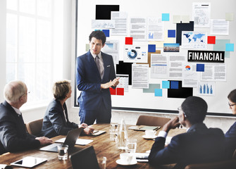 Financial Investment Management Banking Concept