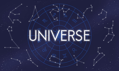 Universe Abstract Bang Galxary Infinity Science Concept
