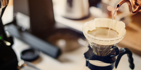 Coffee Shop Cafeteria Restaurant Service Concept