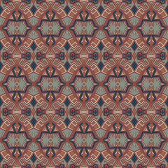 Seamless abtract vector tribal pattern texture background