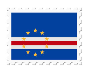 stamp flag cape verde