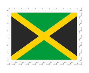 stamp flag jamaica