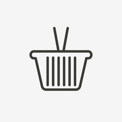 shopping basket icon
