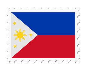 stamp flag philippines