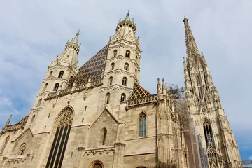 Deurstickers St. Stephen's Cathedral, Vienna © takranik