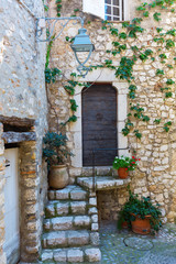 Fototapeta na wymiar old house in Saint-Paul-de-Vence, Provence, France