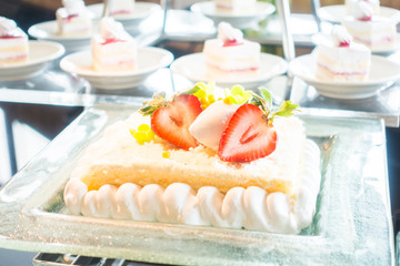 Strawberry cake