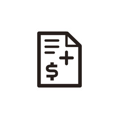 Medical record icon