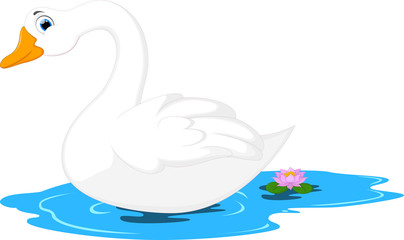 cute goose cartoon