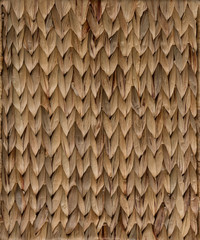 Brown wicker rattan texture torizontal background closeup. This texture may be used for any ideas.