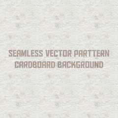 Seamless vector pattern cardboard background