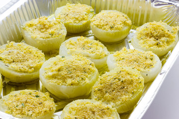Onion gratin