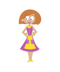 Housewife to explain the main points