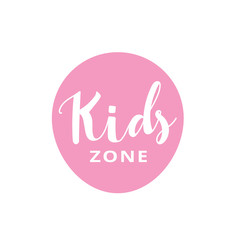 Kids space and kid zone hand drawn design