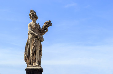 Fototapeta na wymiar florence italy statue