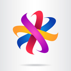 Abstract vector logo