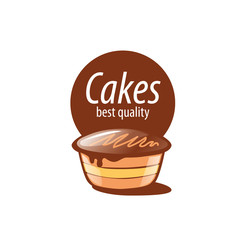 vector cake logo