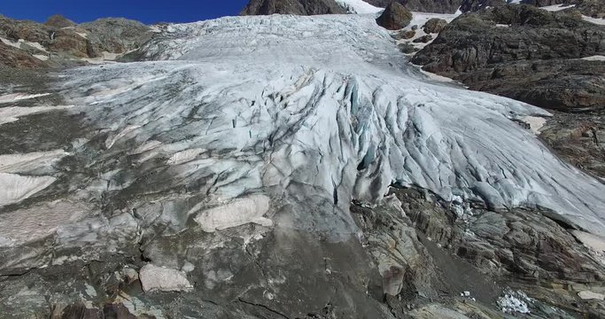 Fronte di ghiacciaio - Scioglimento dei ghiacciai