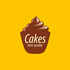 vector cake logo