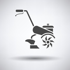 Garden tiller icon