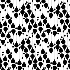 Water-drops background. Seamless pattern. Vector. 水滴パターン