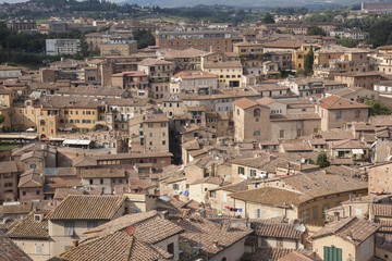 Fototapeta na wymiar View of the City of Siena