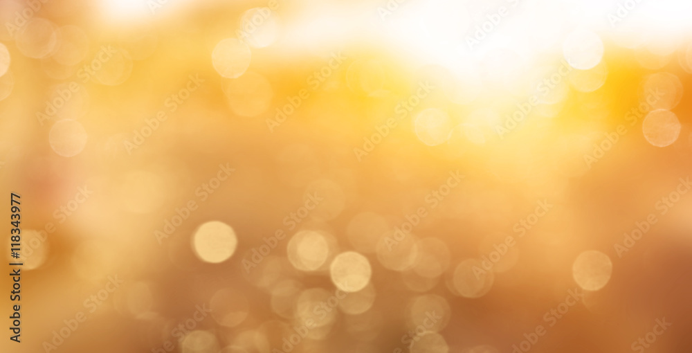 Wall mural abstract background blur with bokeh effect.