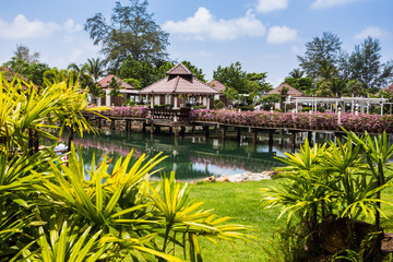Klong Prao Resort. Cottages on the Bay in a tropical garden