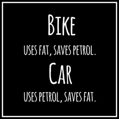 Funny, inspirational vector quotation.