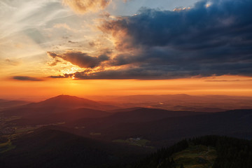 kl. Osser - Sonnenuntergang V