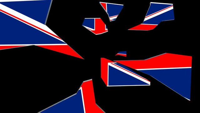 Brexit, Union Jack zerbricht