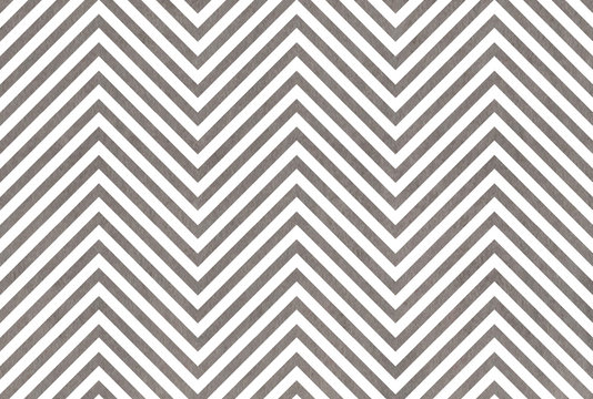 Watercolor grey stripes background, chevron.