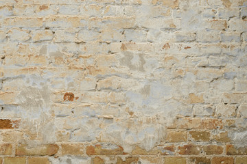 Brick texture with scratches and cracks