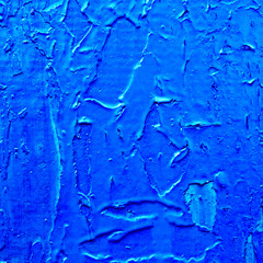 Painted blue wall background or texture