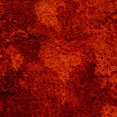 Orange cement wall texture background
